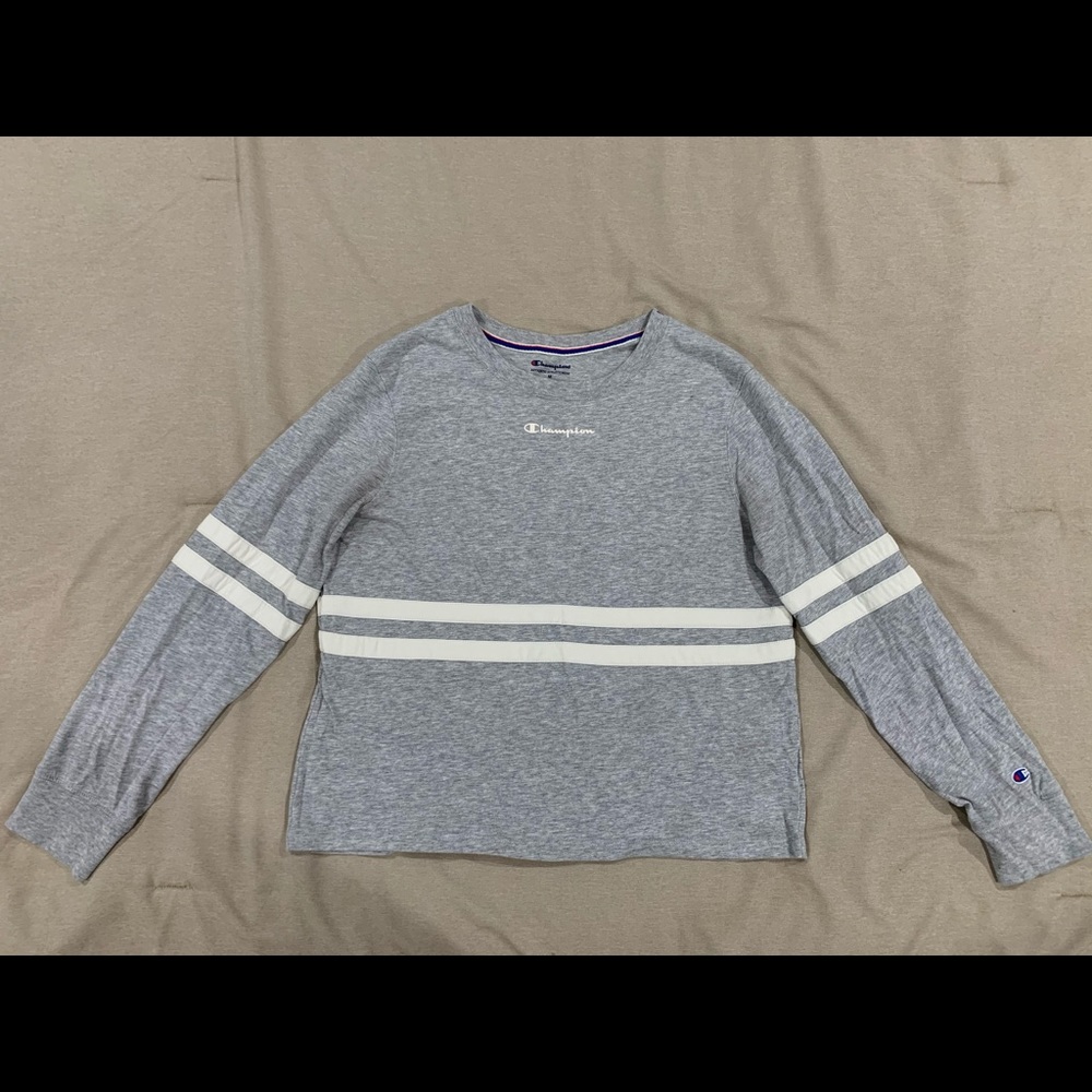 Gray Champion Long Sleeve, Medium